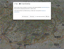 Tablet Screenshot of freemap.sk